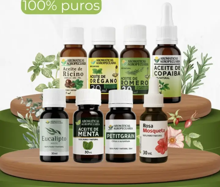 Aceites naturales Aromáticas Agropecuaria