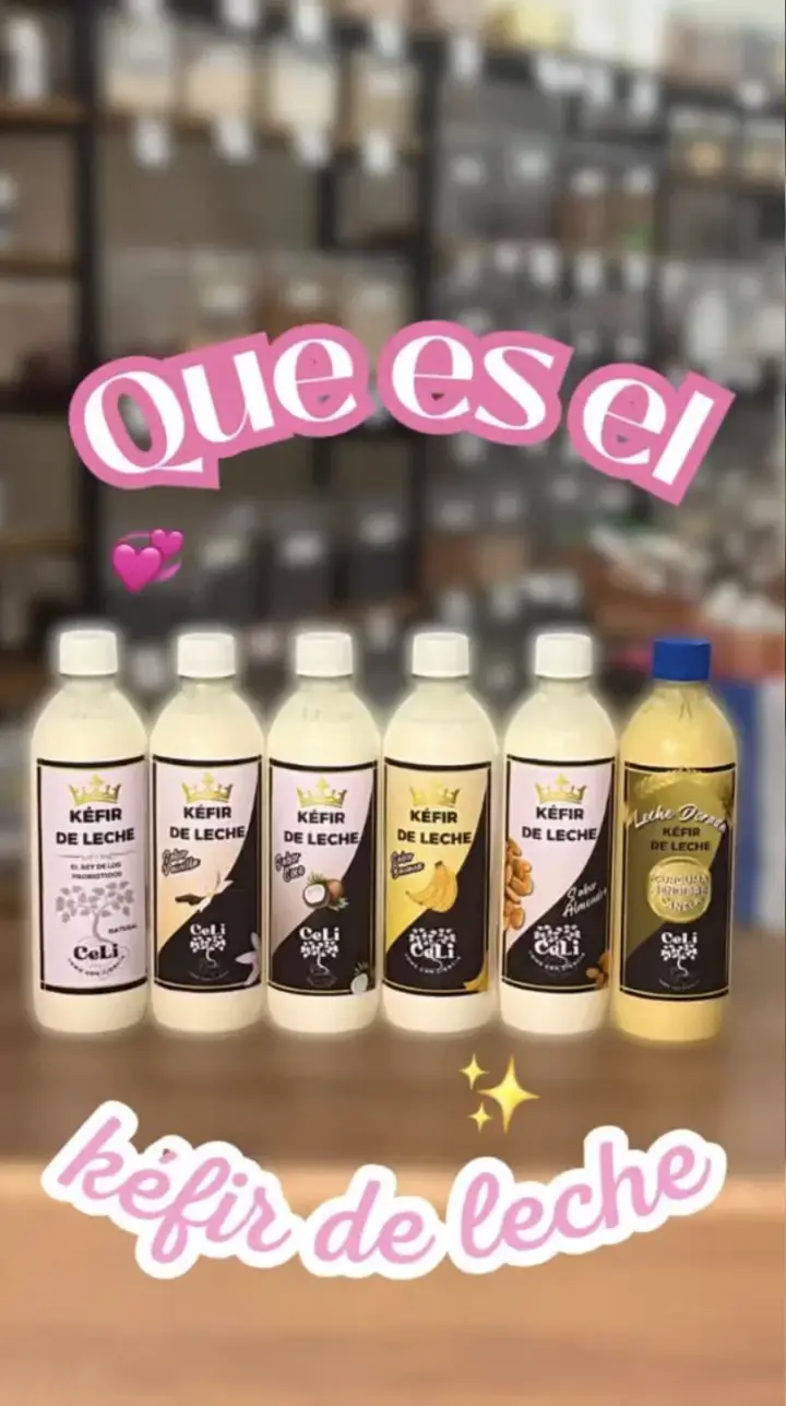 Kéfir de leche en el local
