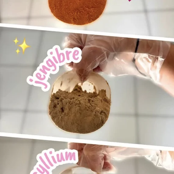 Jengibre, cúrcuma o psyllium en polvo A granel