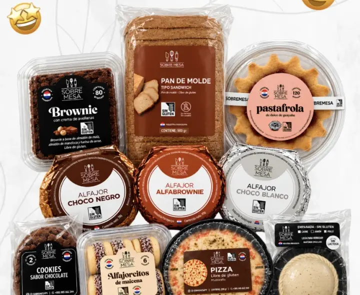 Productos sin gluten Sobremesa