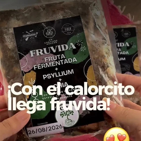 FruVida · fruta fermentada con psyllium FruVida