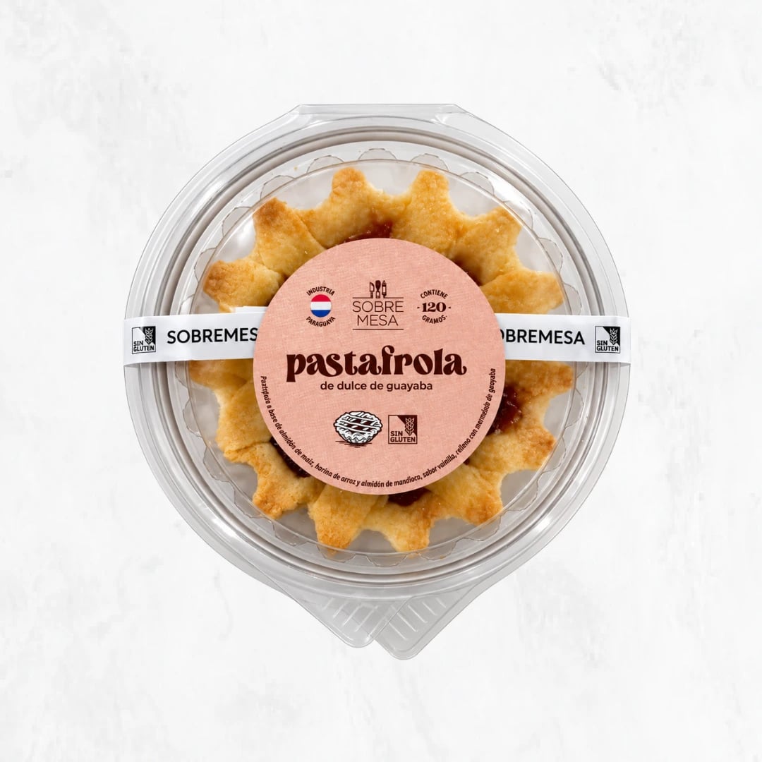 Pastafrola sin gluten de dulce de guayaba Sobremesa