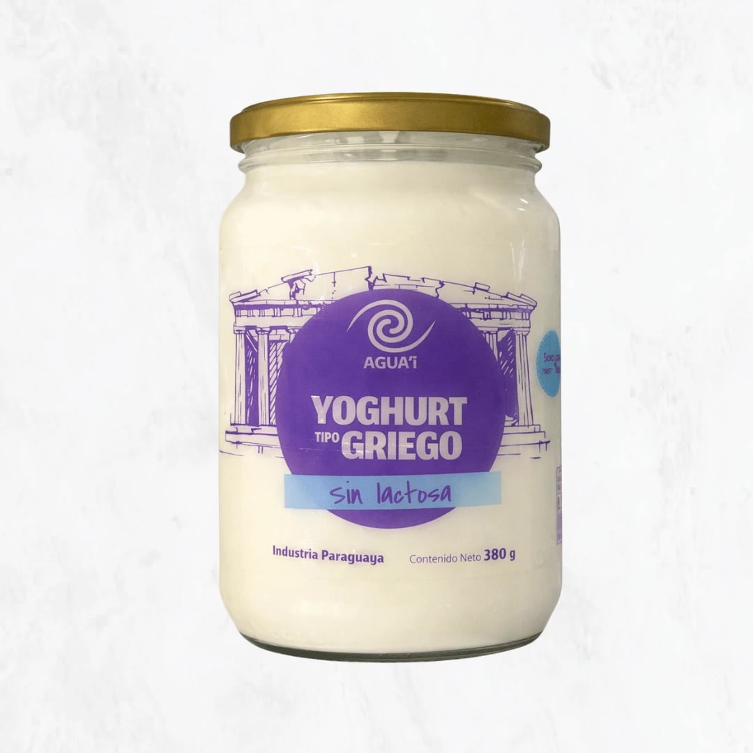 Yogur griego sin lactosa Agua’i Aguaí